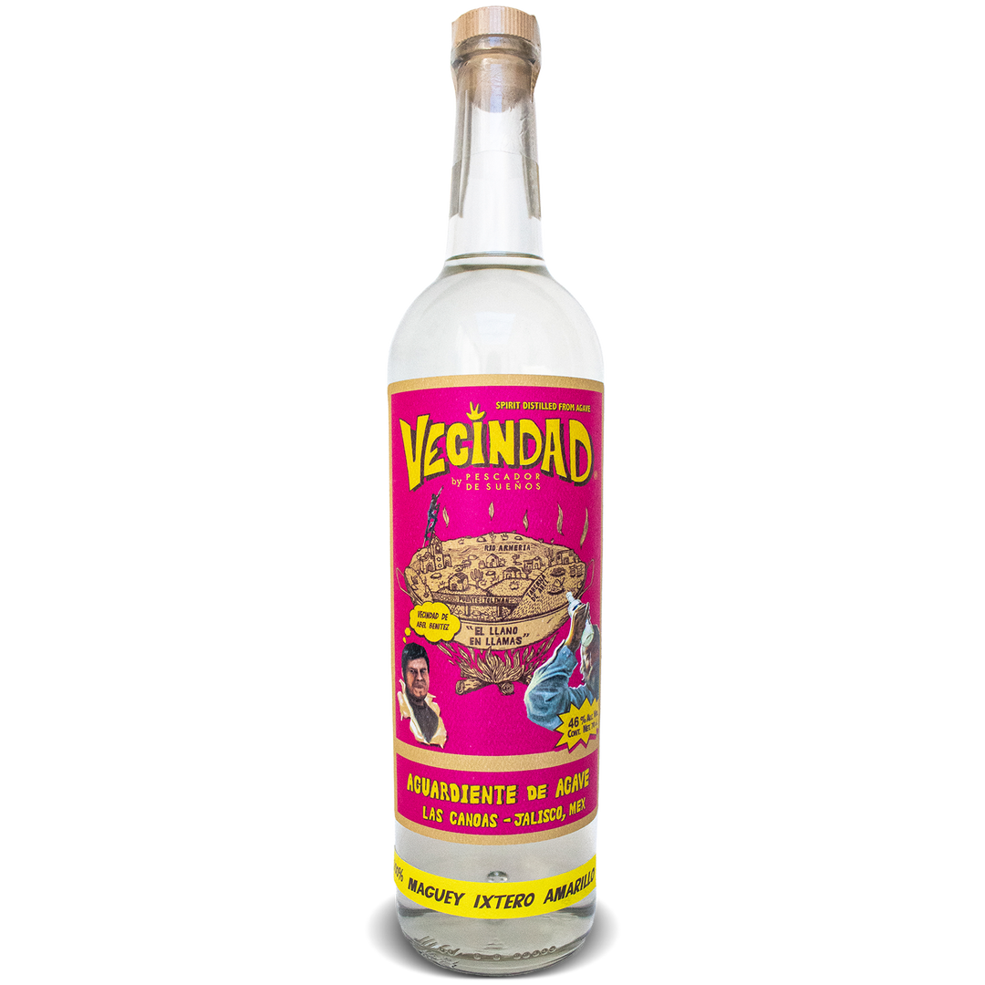 Maguey IXTERO AMARILLO 46° Aguardiente de Agave Vecindad de Abel 700 ml